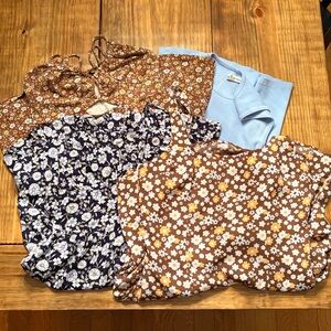 Lot Bundle Of 4 Hollister Sundresses Size Medium
